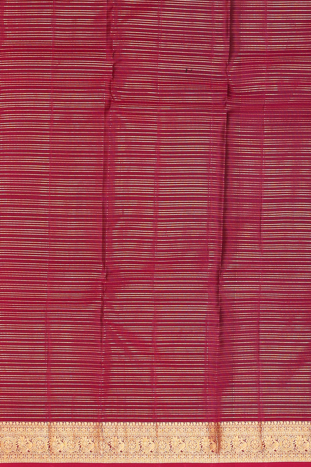 Image of Aqua-Blue South Silk Saree