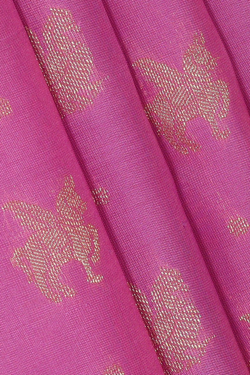 Image of Orchid Pink South Silk Saree