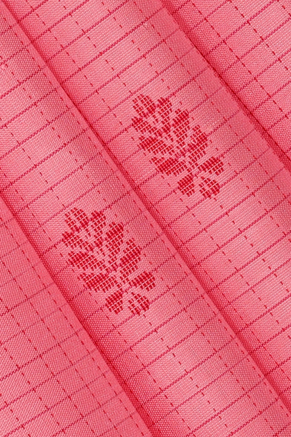 Image of Lotus-Pink South Silk Saree