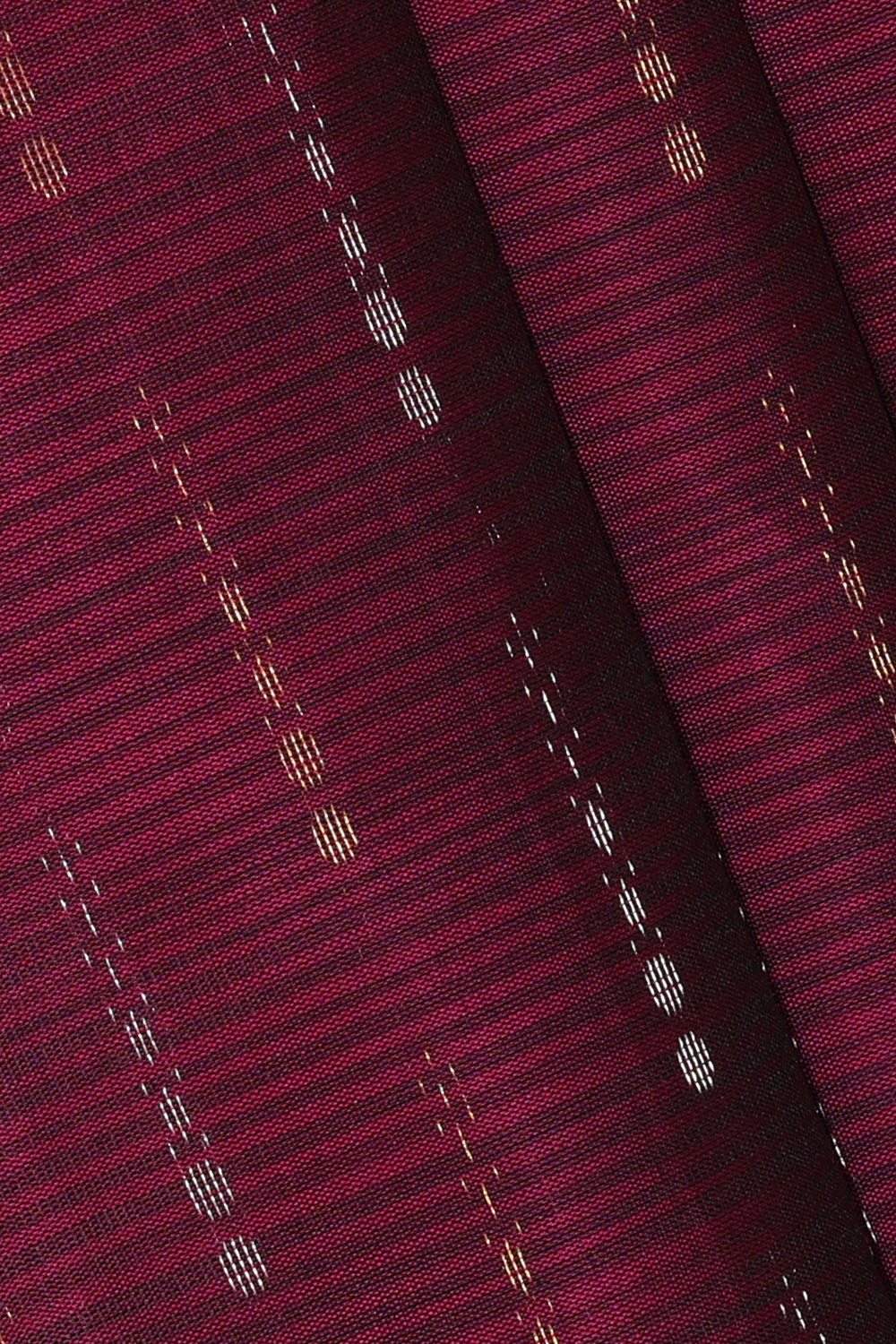 Image of plum-maroon South Silk Saree