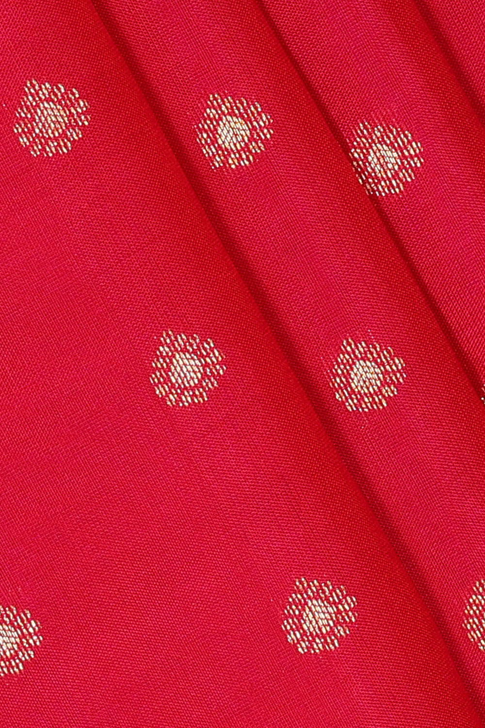 Image of Red South Silk Saree