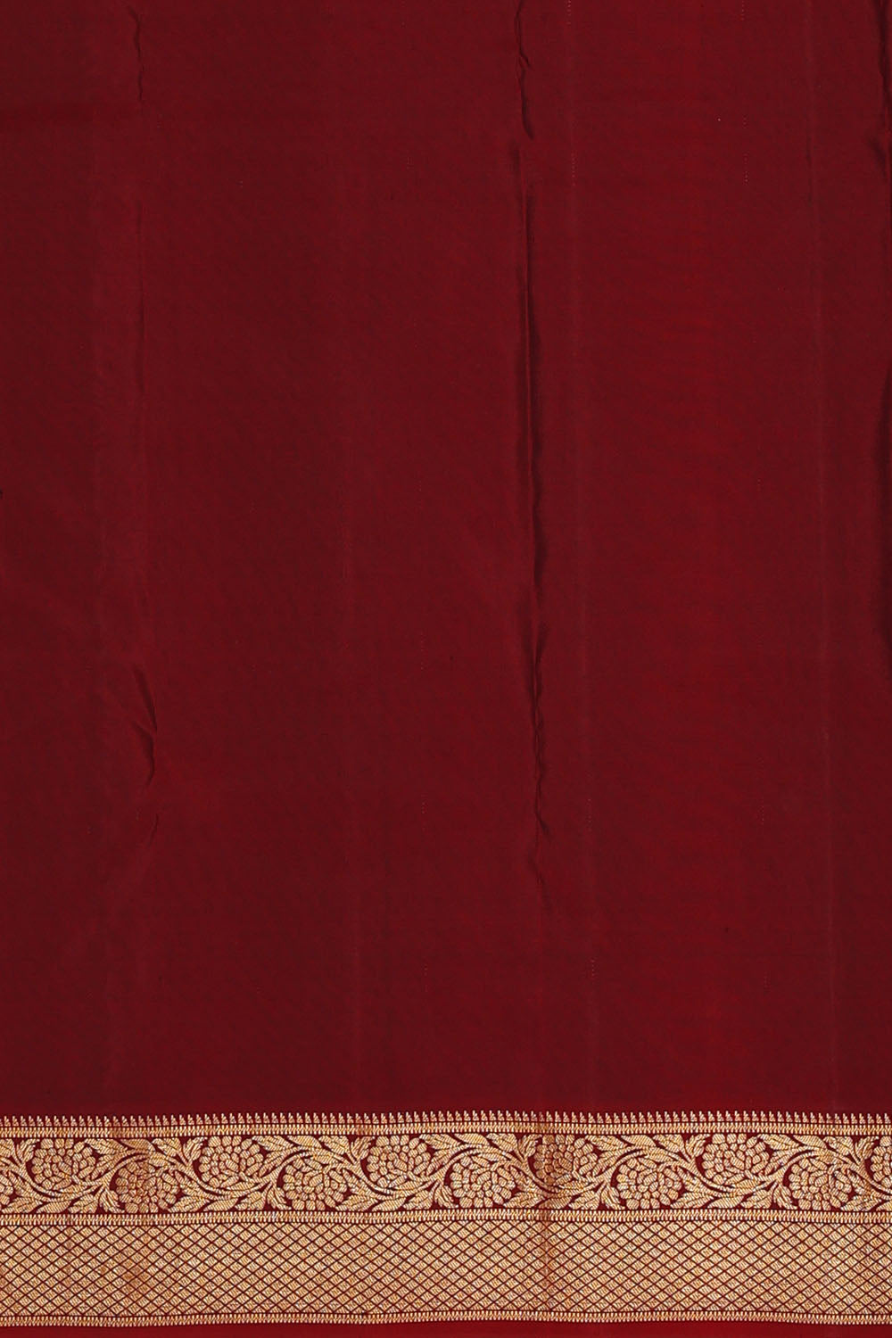 Image of Honey-Mustard South Silk Saree