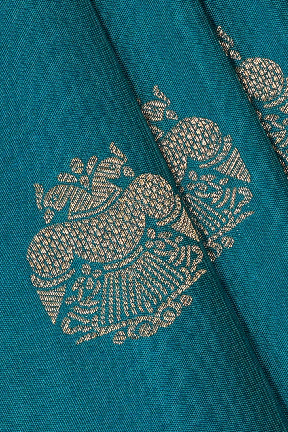 Image of Blue South Silk Saree