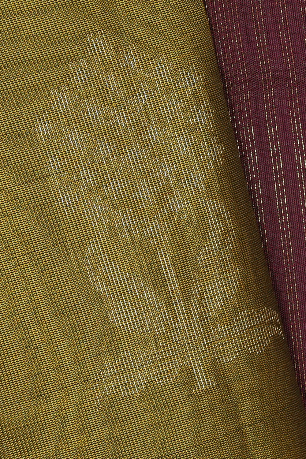 Image of Mehendi-Green South Silk Saree