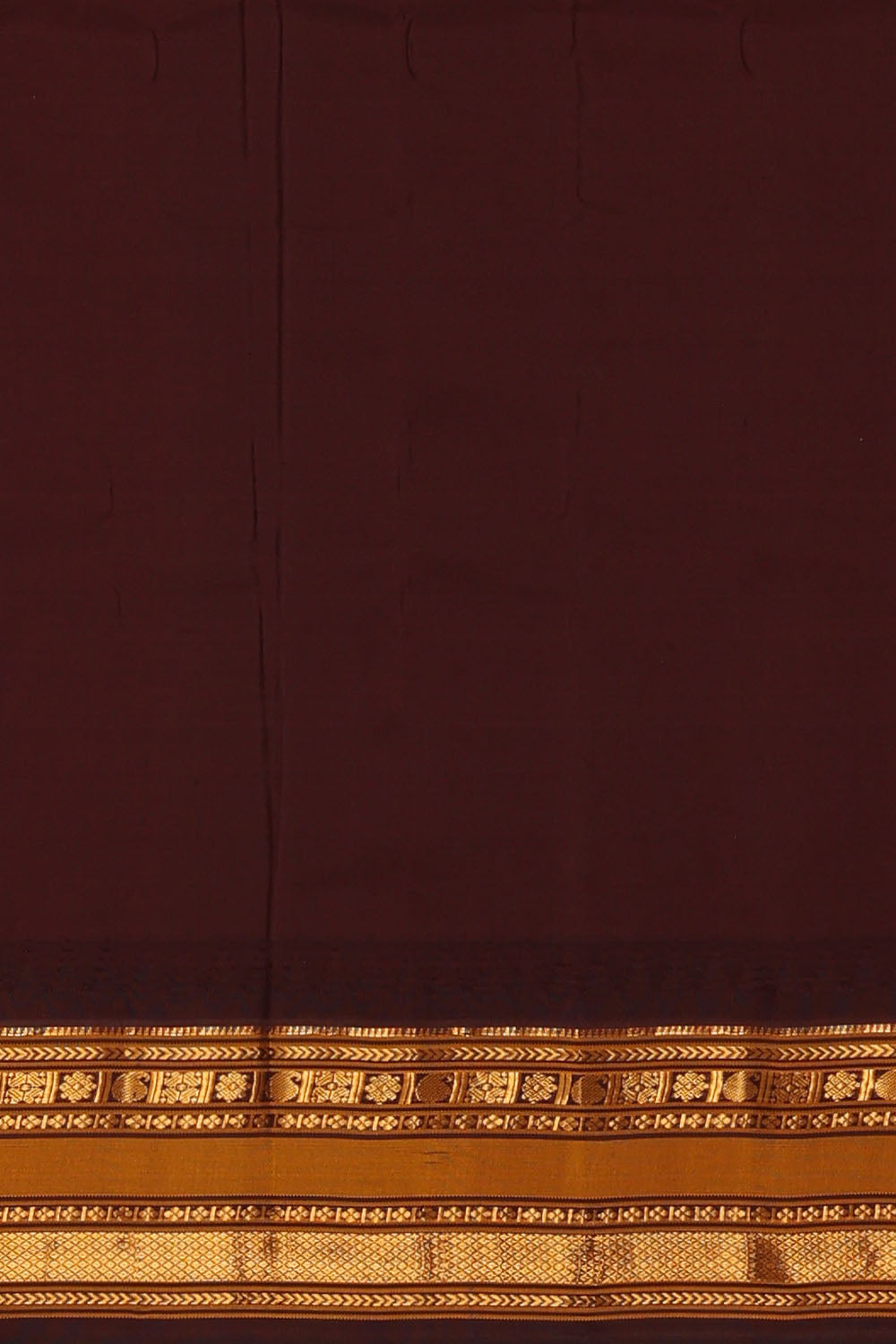 Image of Pastel-Green Silk Kattam Saree
