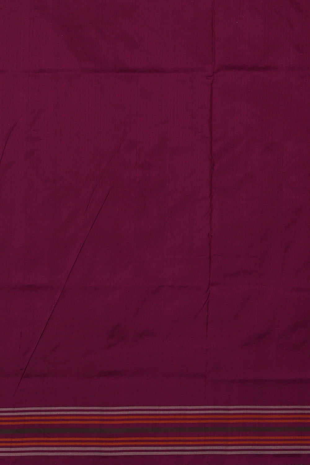 Image of Purple Pochampally Ikat Silk Saree