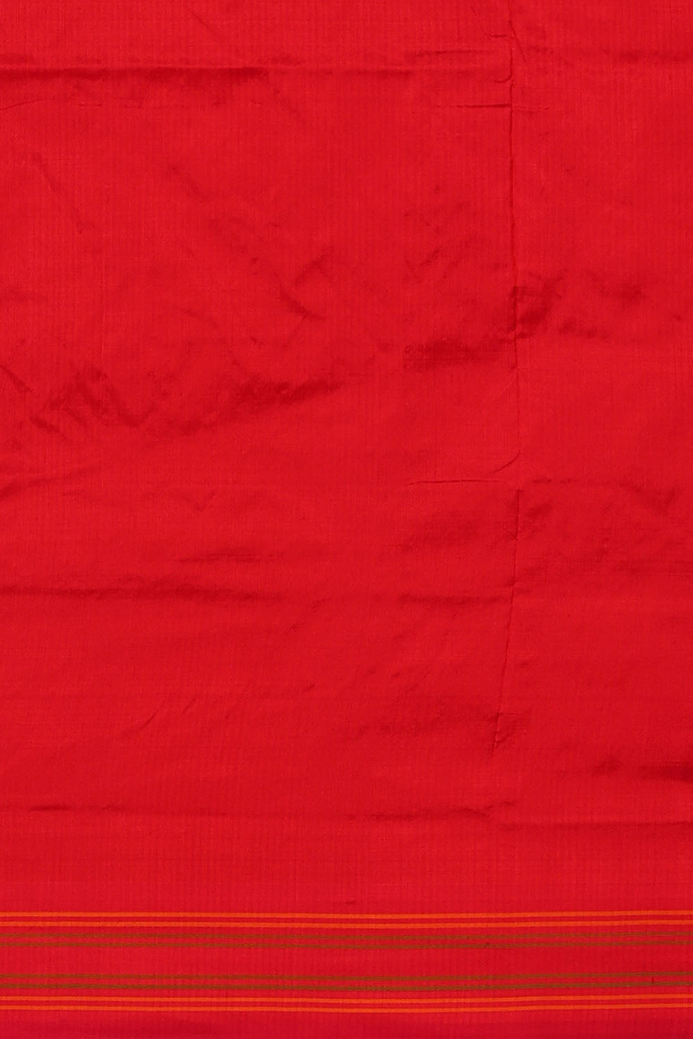 Image of Off-White Pochampally Ikat Silk Saree