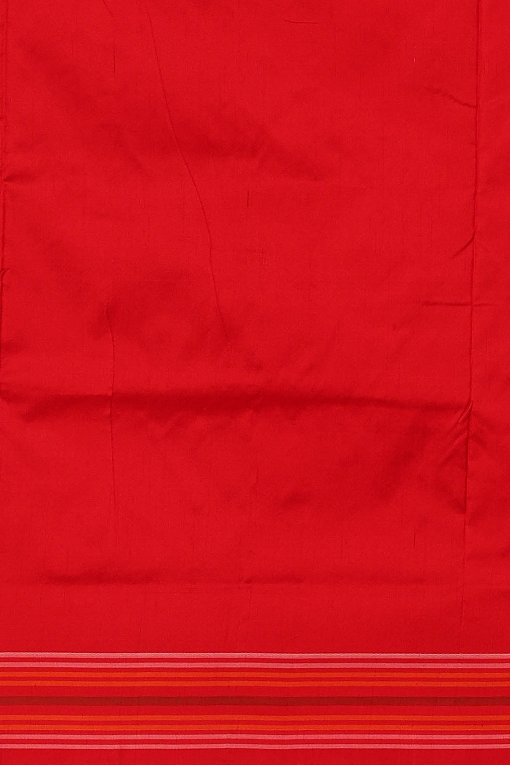 Image of Off-White Pochampally Ikat Silk Saree