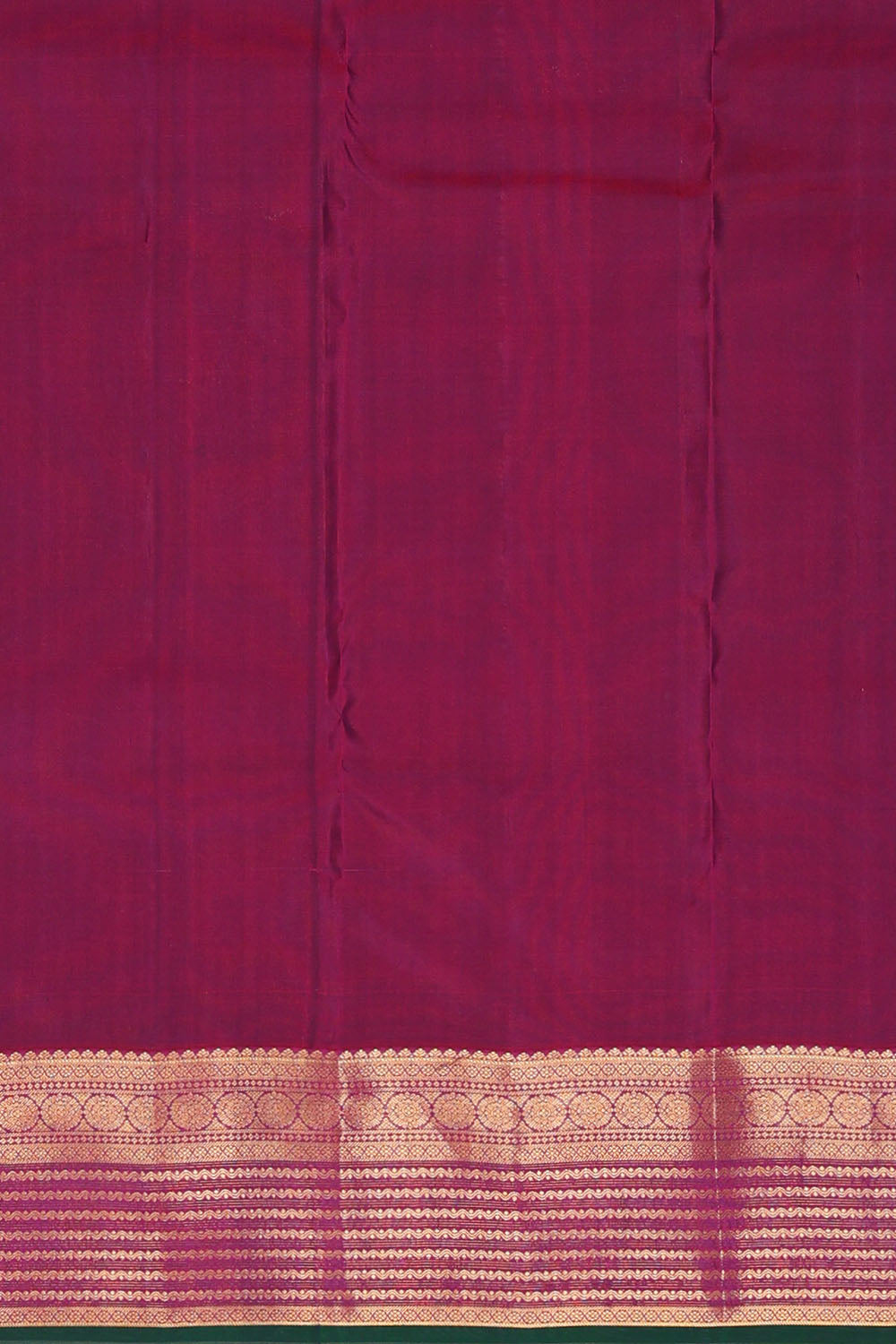 Image of Bottle-Green South Silk Saree