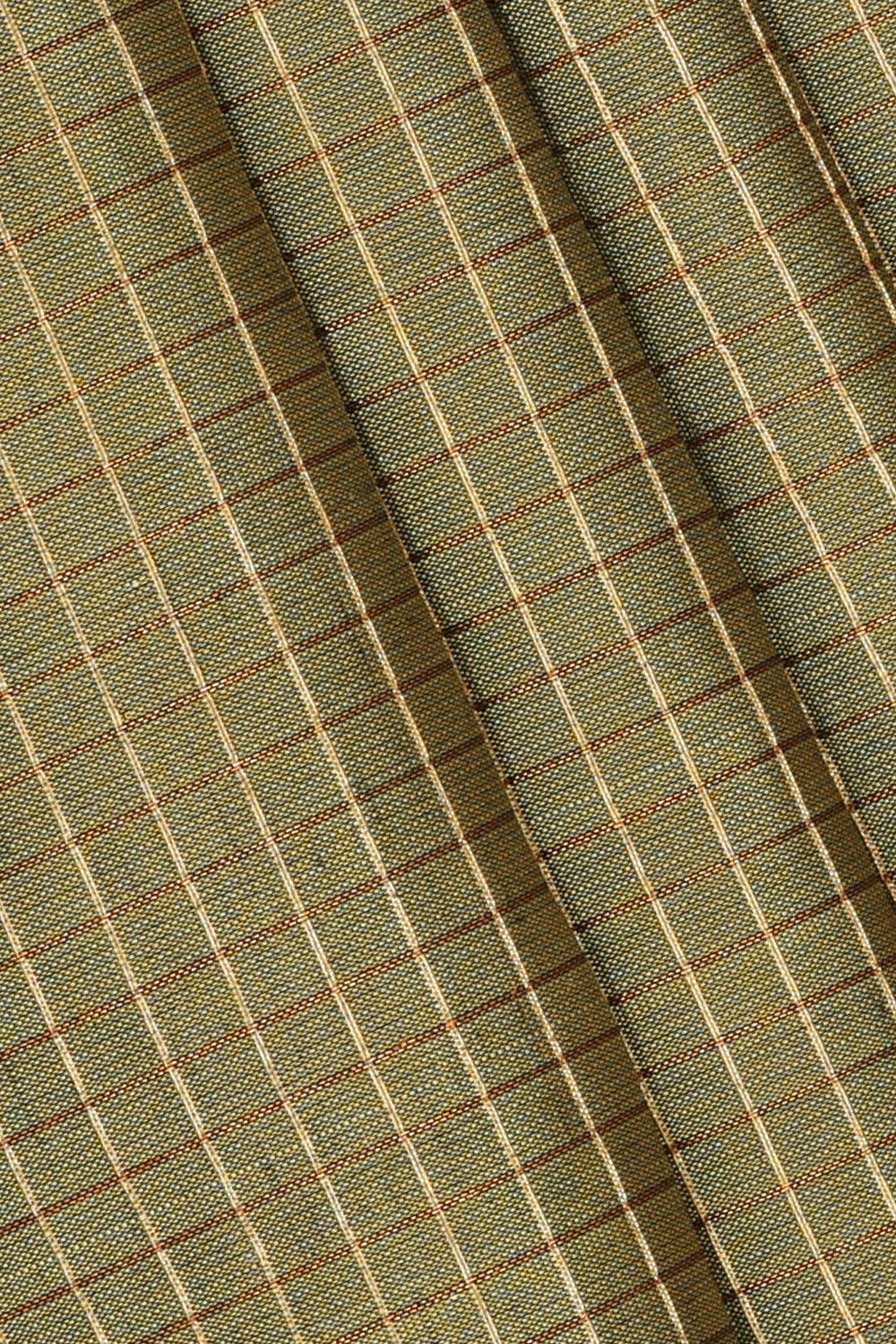 Image of Grey South Silk Kattam Saree