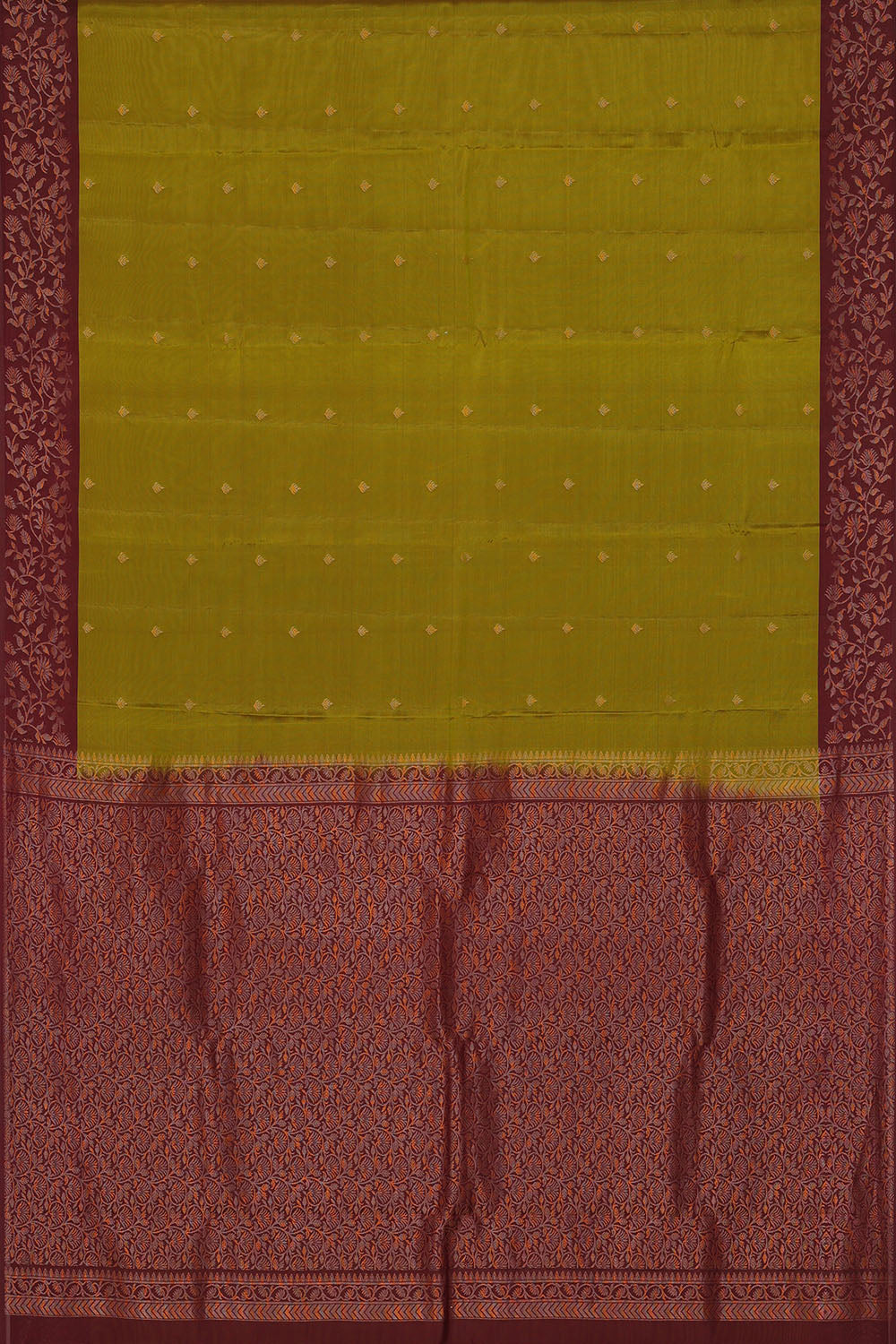 Image of Green South Silk Saree