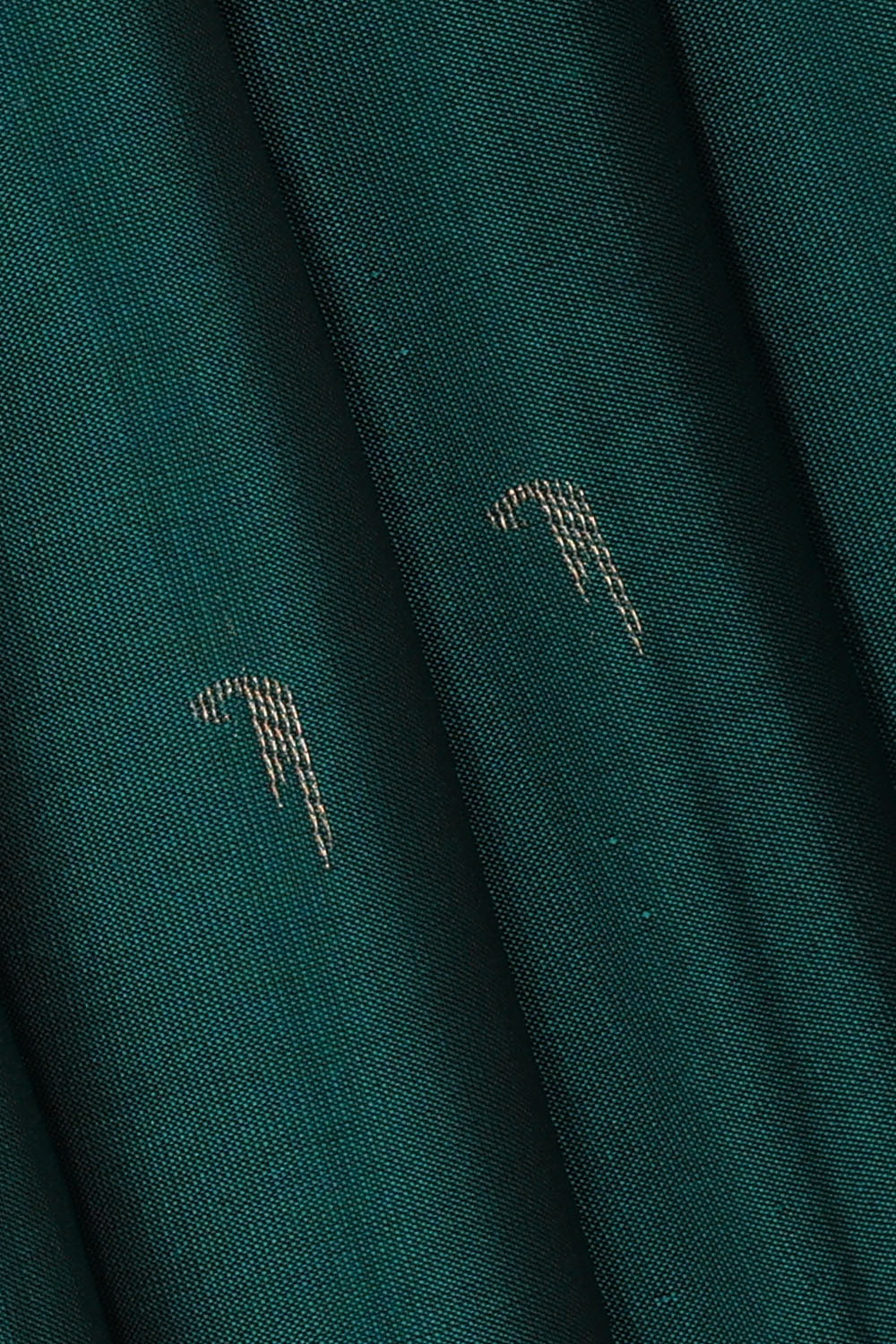 Image of Teal-Green South Silk Saree