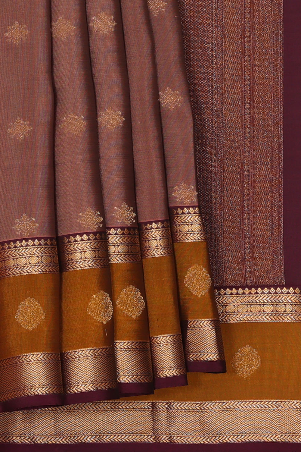 Image of Mauve South Silk Saree