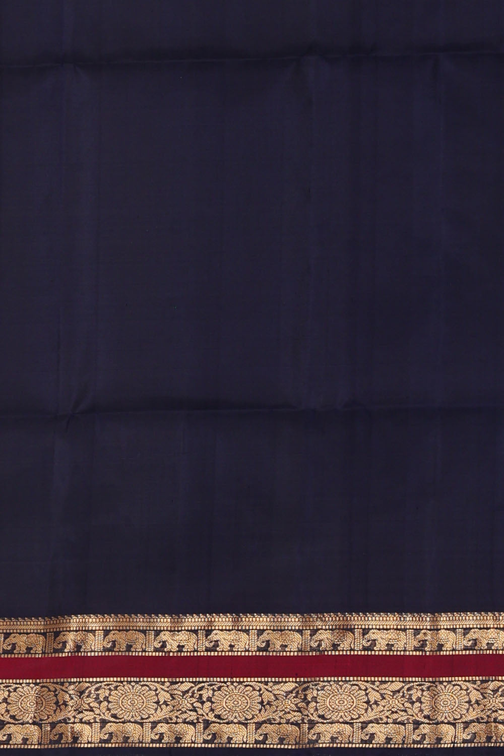 Image of Teal-Green Kanchipattu Saree