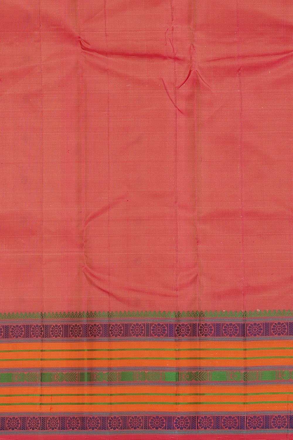 Image of Cream Kanchipuram Silk Saree