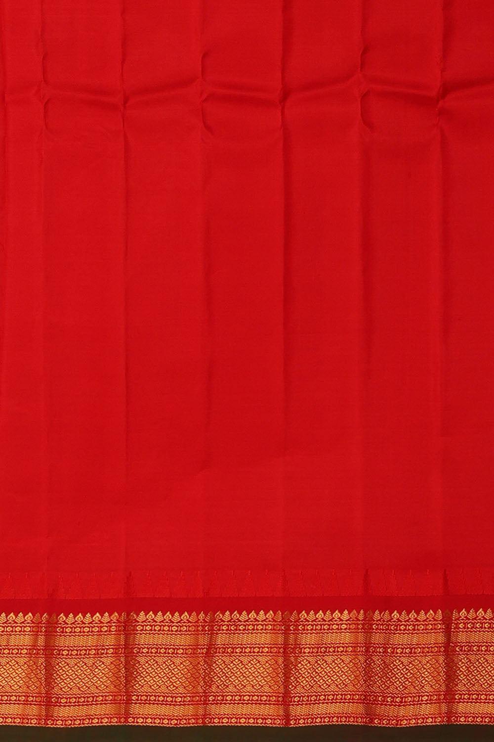 Image of Green Gadwal Silk Saree