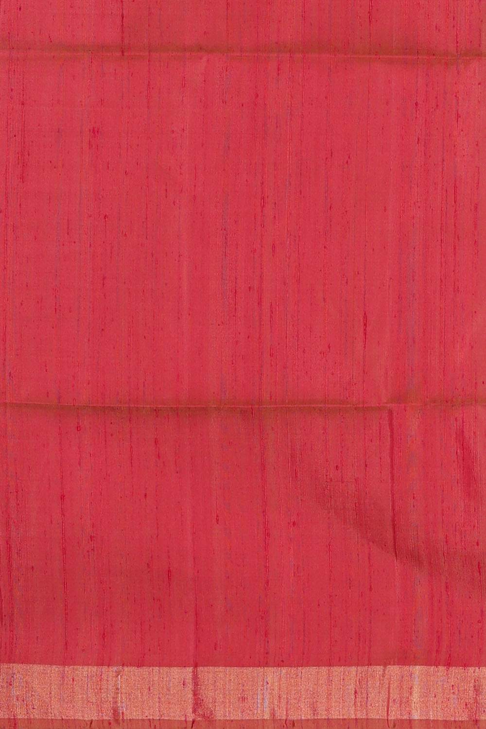 Image of Coral-Pink Kanchipattu Saree