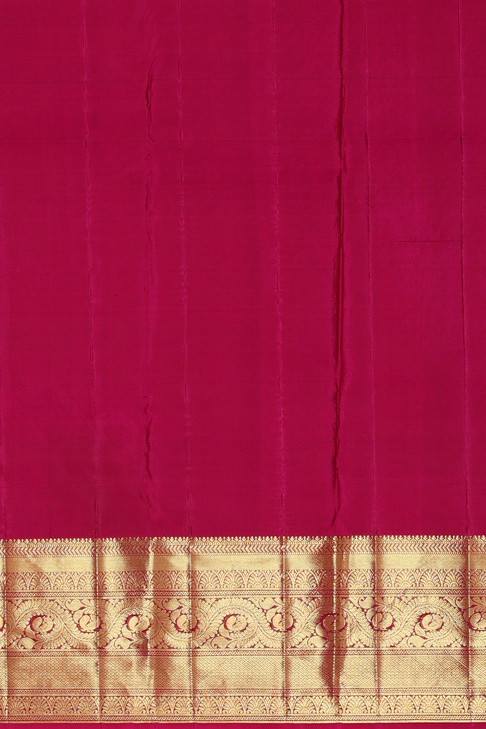 Image of Kanchipattu Mustard-Yellow Brocade Saree