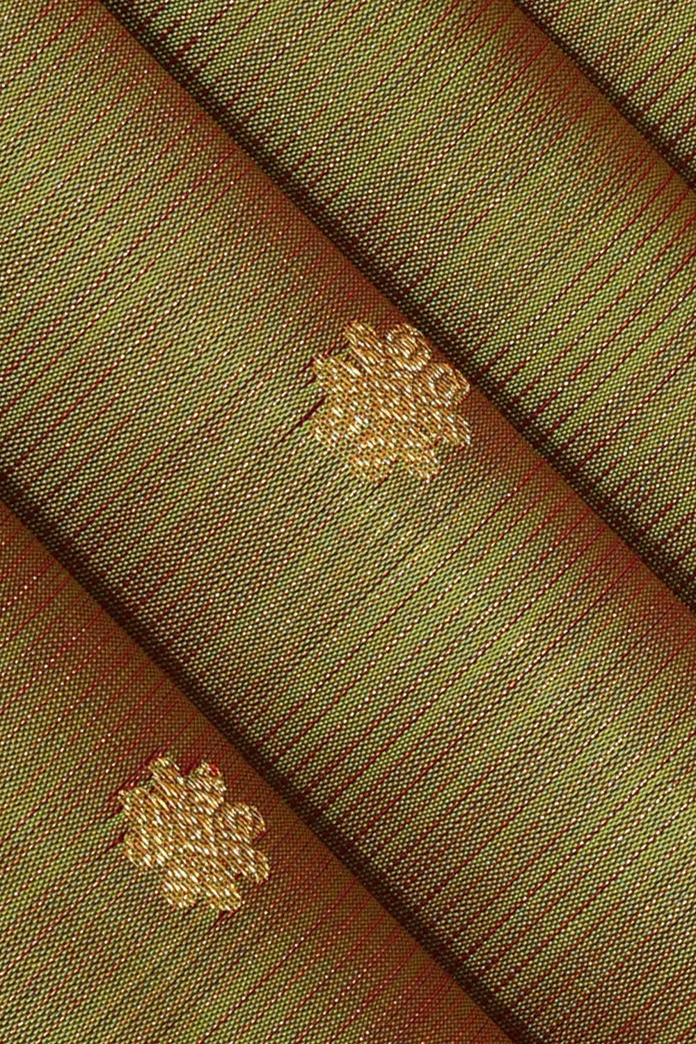 Image of Green South Silk Saree