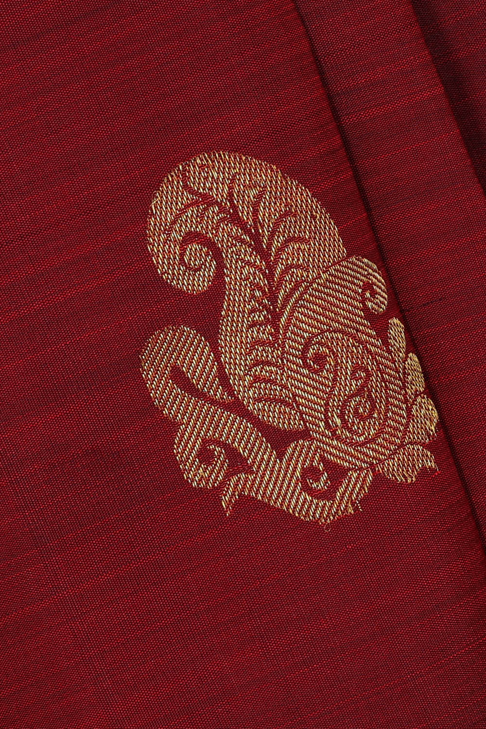 Image of Maroon South Silk Saree