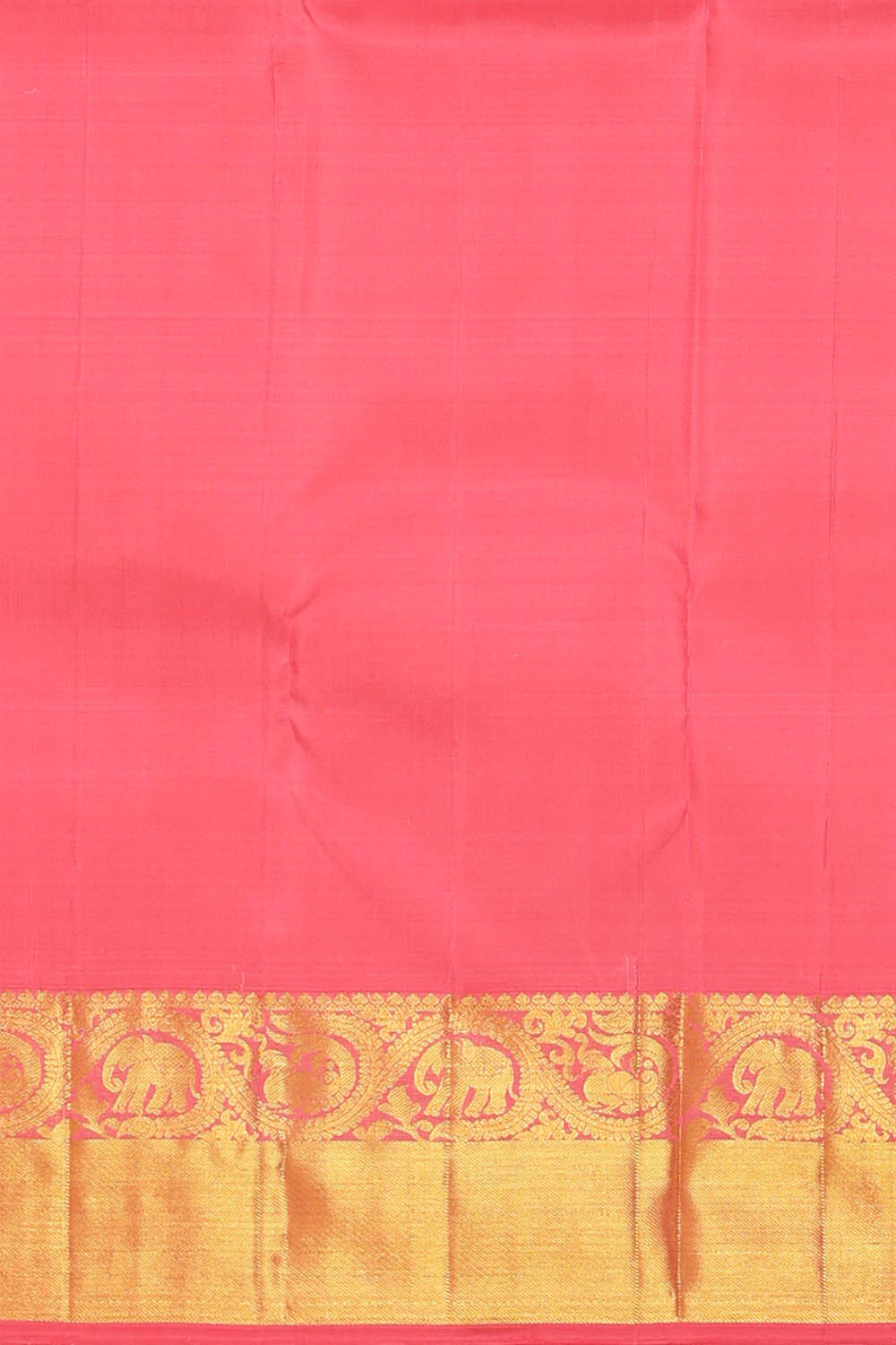 Image of Fuchsia-Pink South Silk Saree