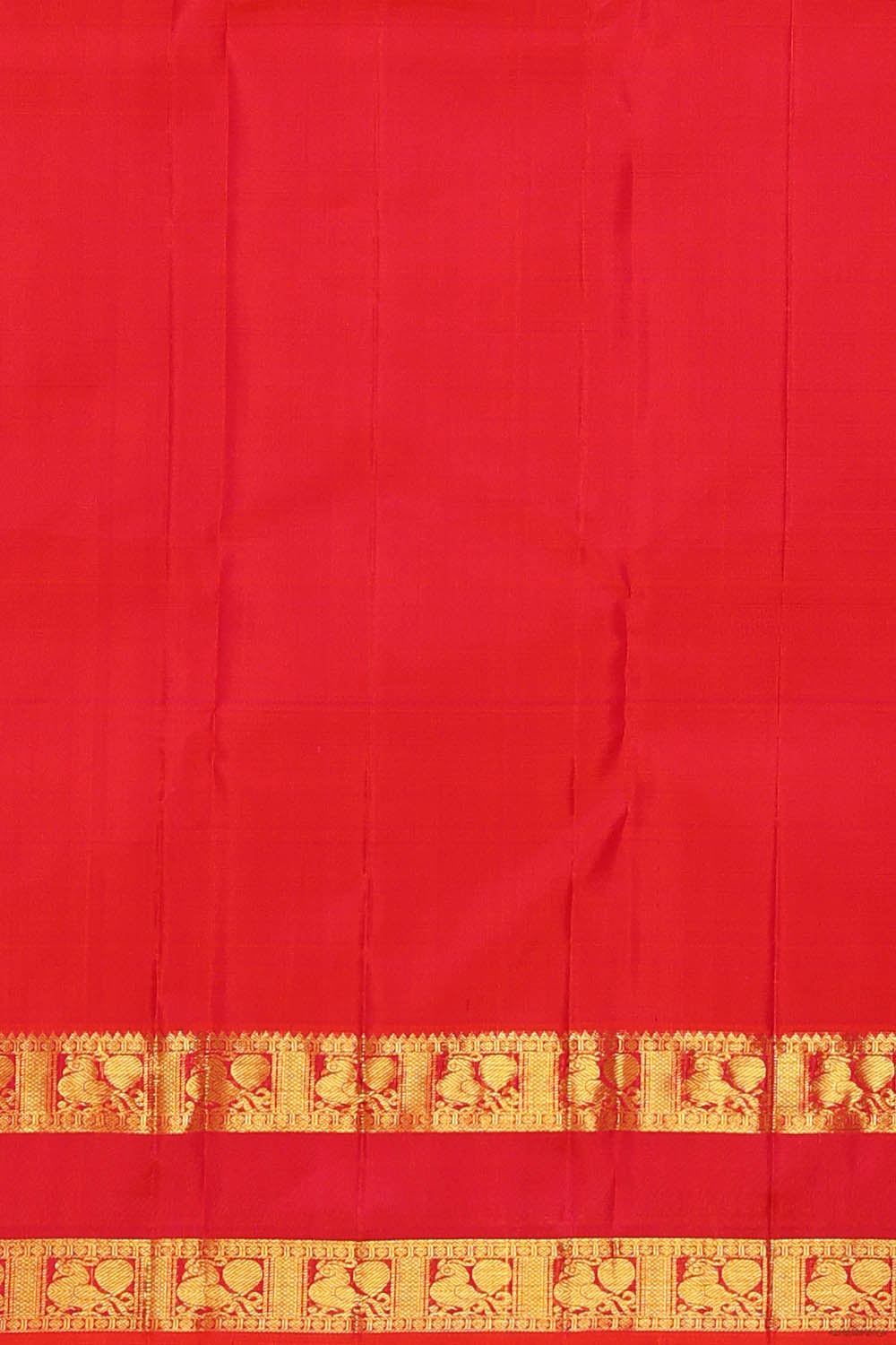 Image of Red South Silk Saree