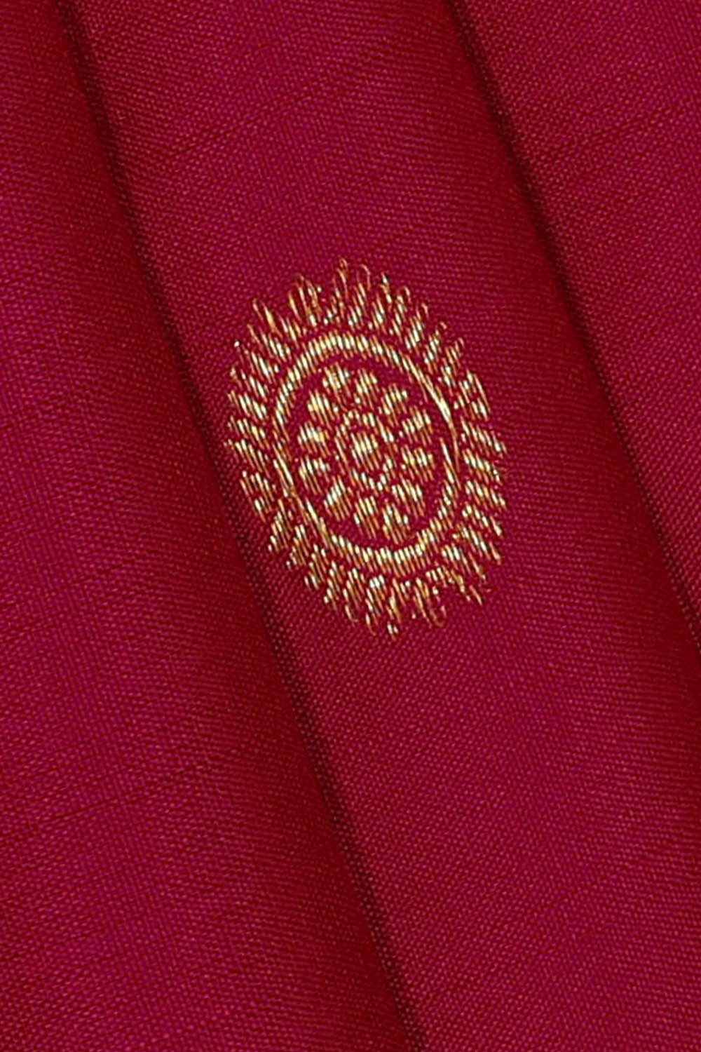 Image of Magenta South Silk Saree