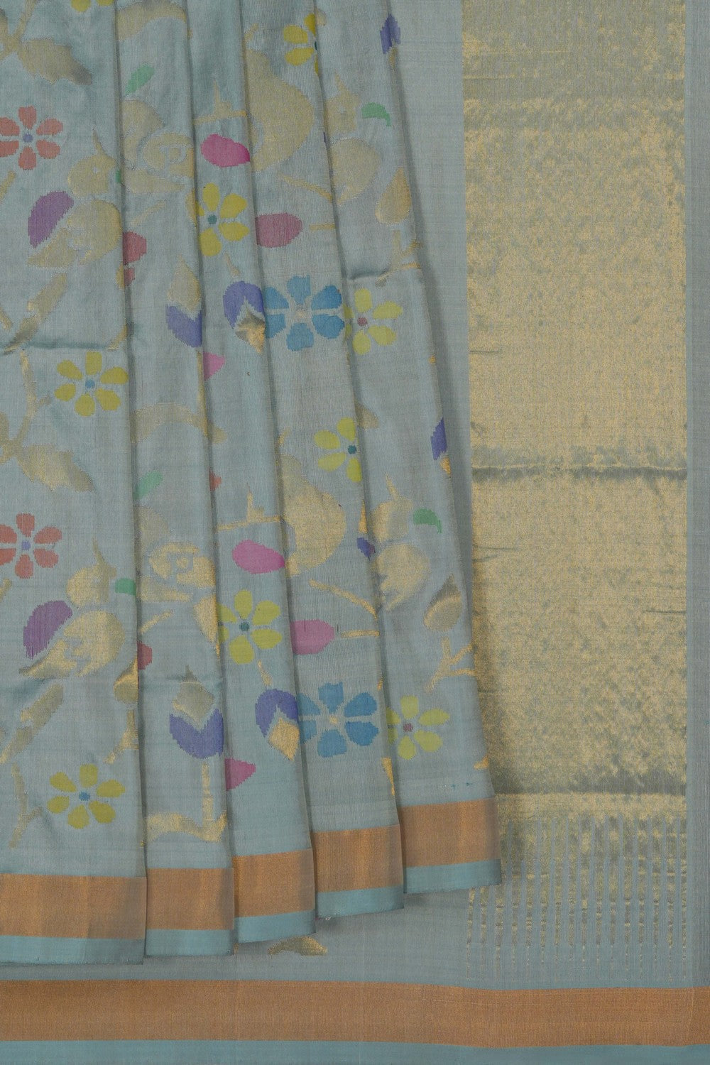 Image of Uppada Silk Brocade Saree