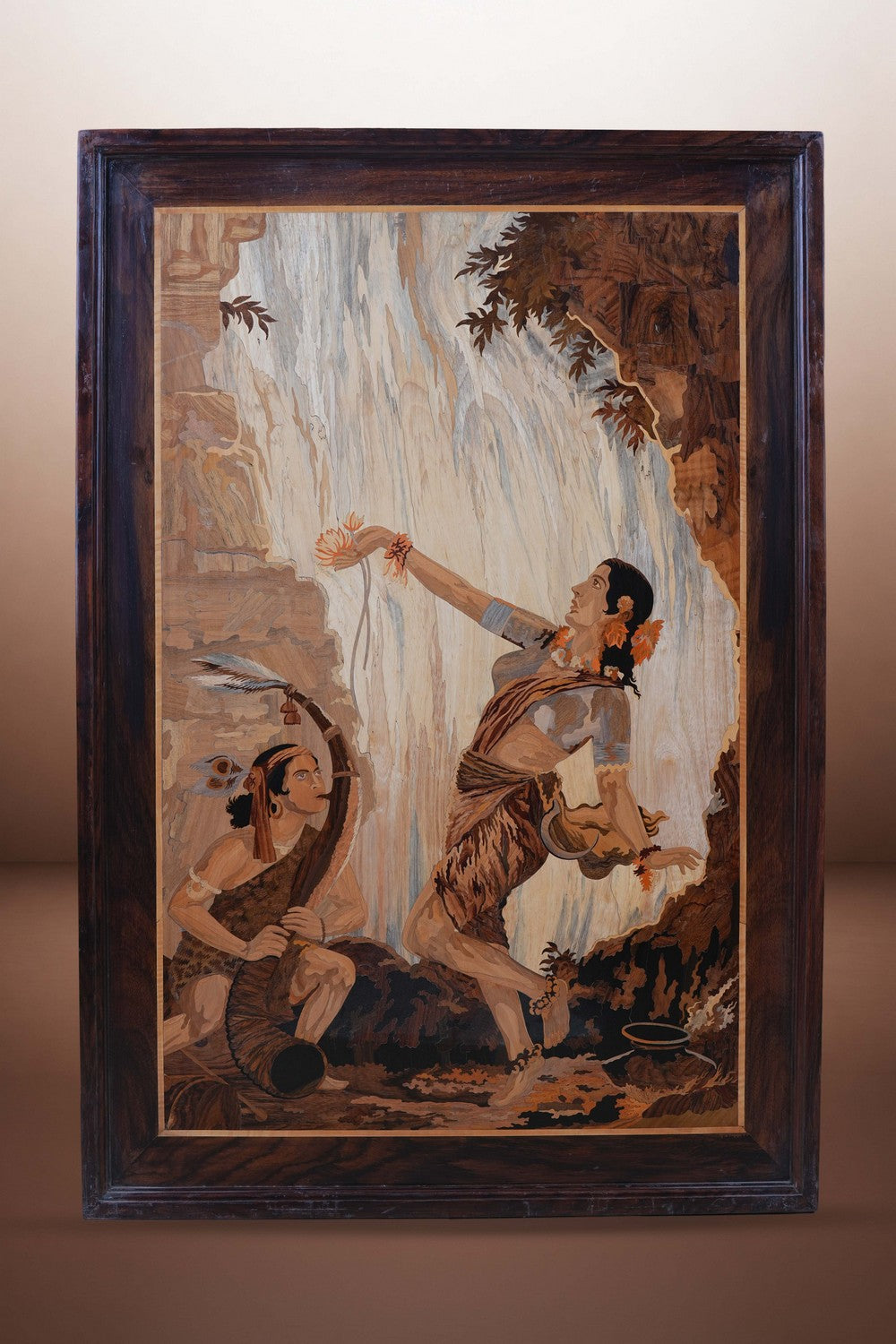 Image of RoseWood tribal charm artwork