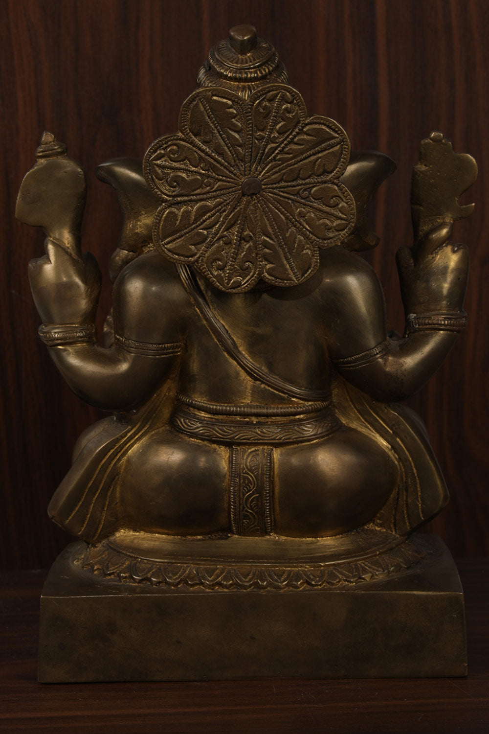 Collection of Handcrafted Brass Ganpati in a gallery layout