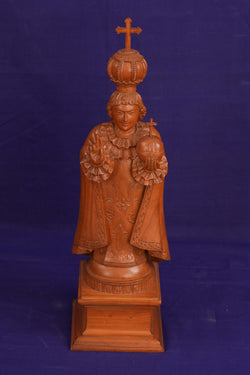 Image of White Cedar Wooden Infant Jesus