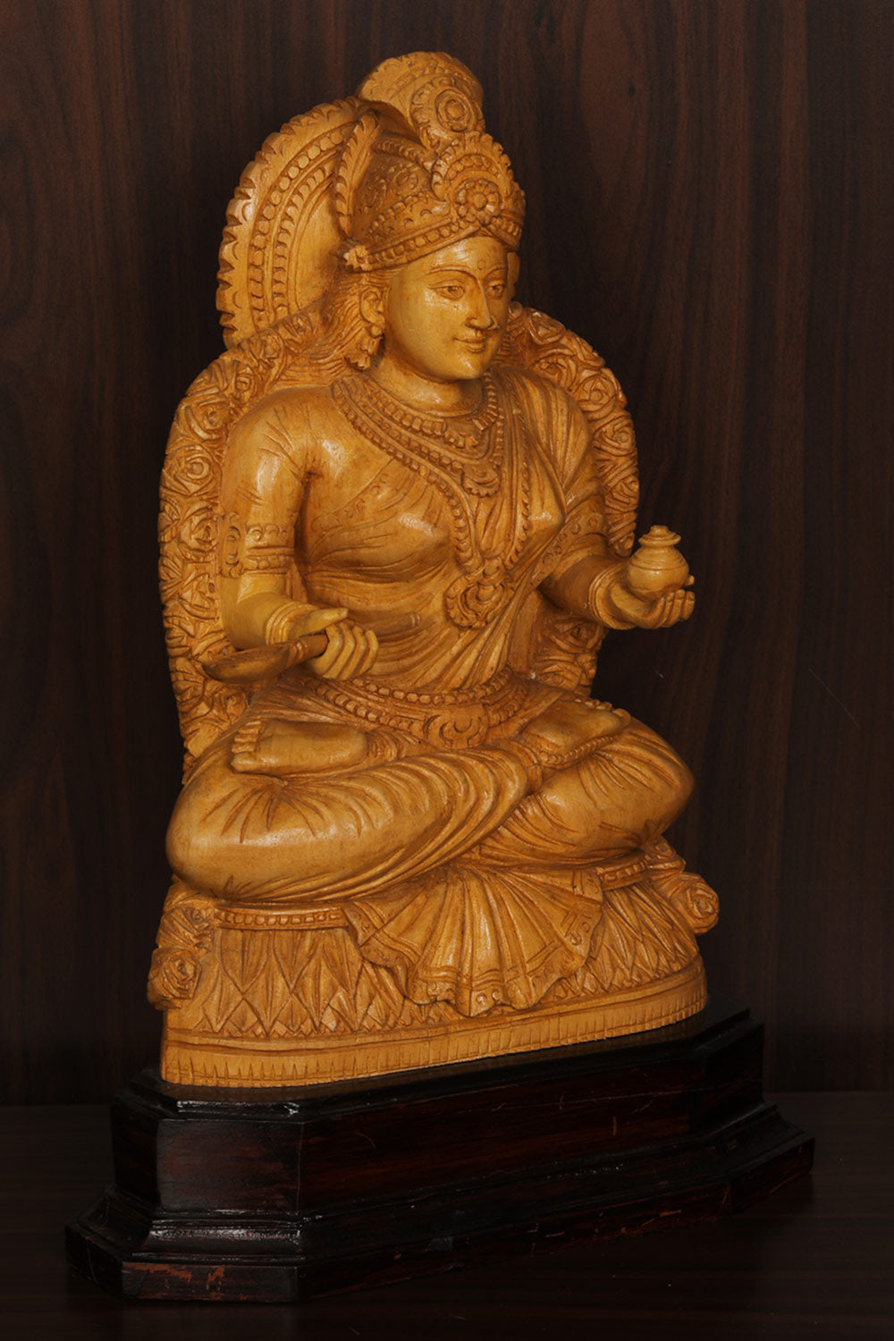 Image of Shutters Wood Annapurna Devi Idol
