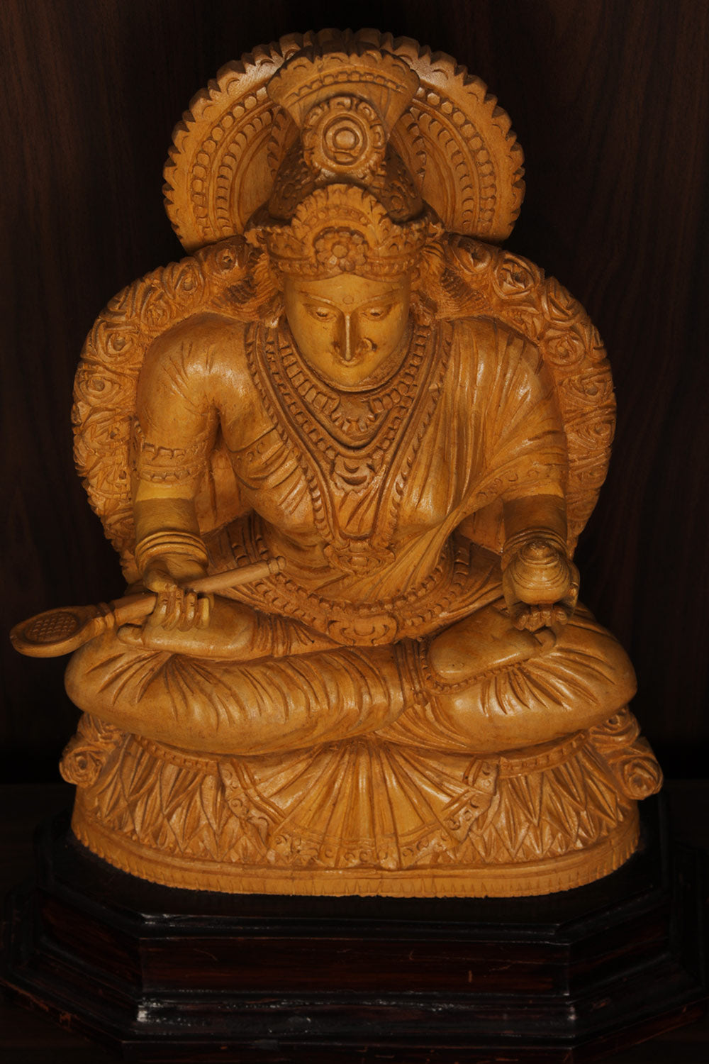 Image of Shutters Wood Annapurna Devi Idol