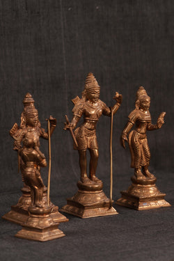Image of Lord Rama Darbar Brass Statue