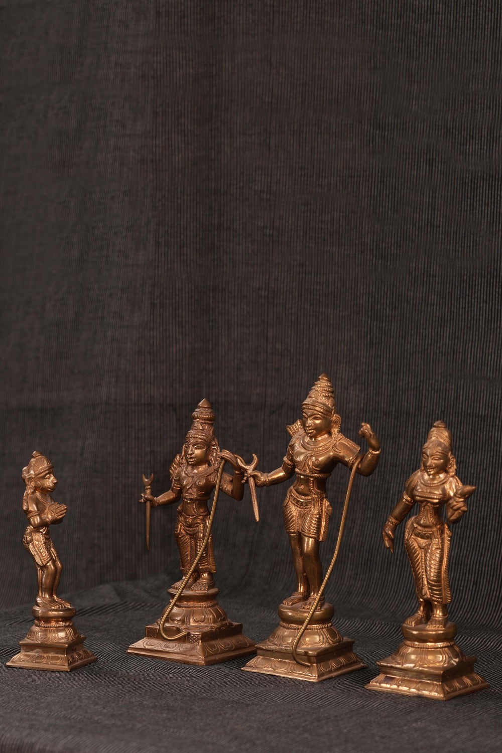 Lord Rama Darbar Brass Statue
