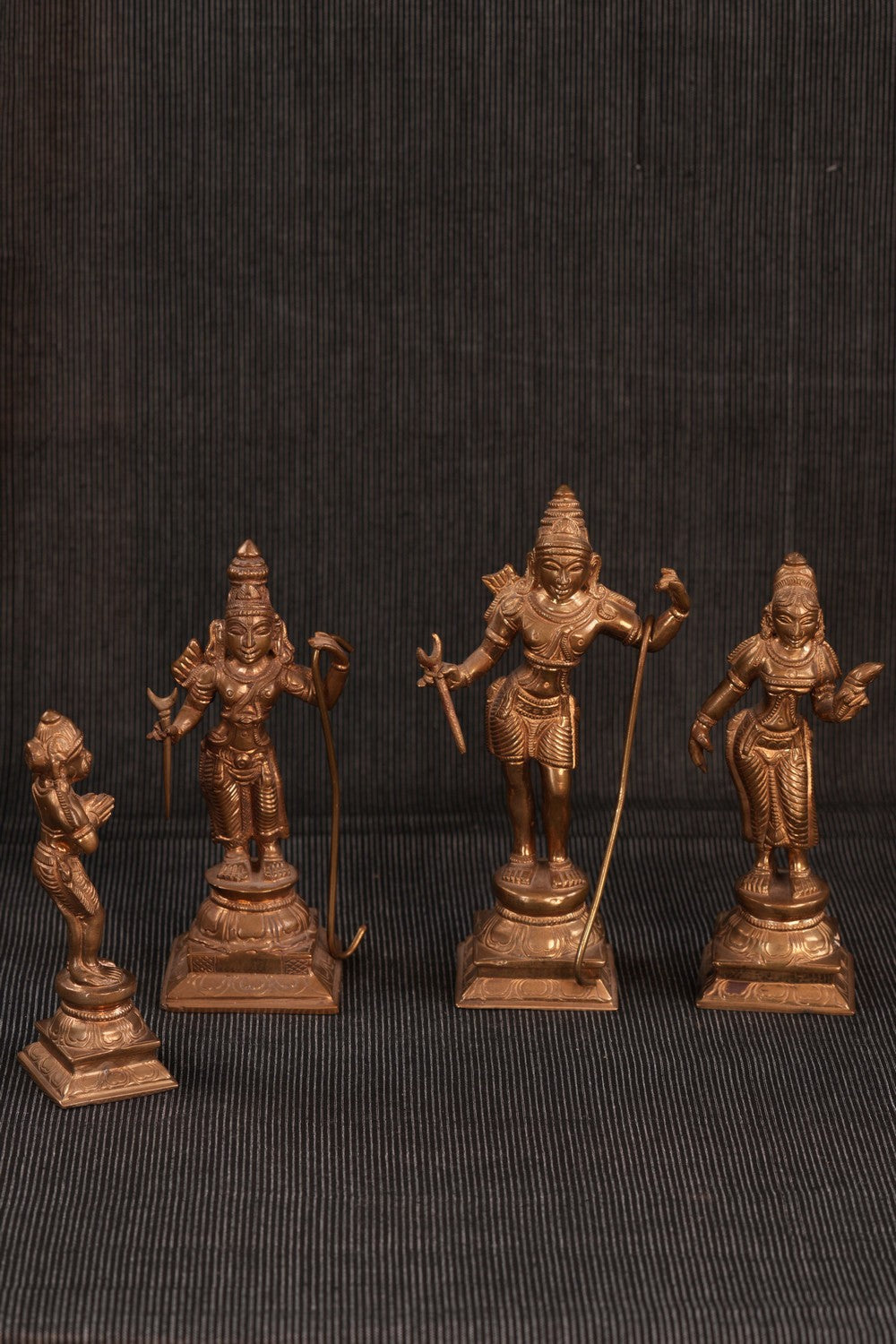 Lord Rama Darbar Brass Statue