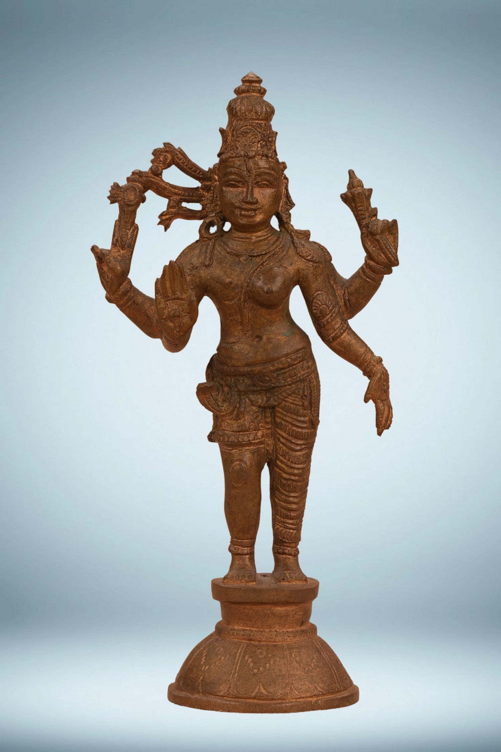 Image of A Bronze Ardhanarishvara