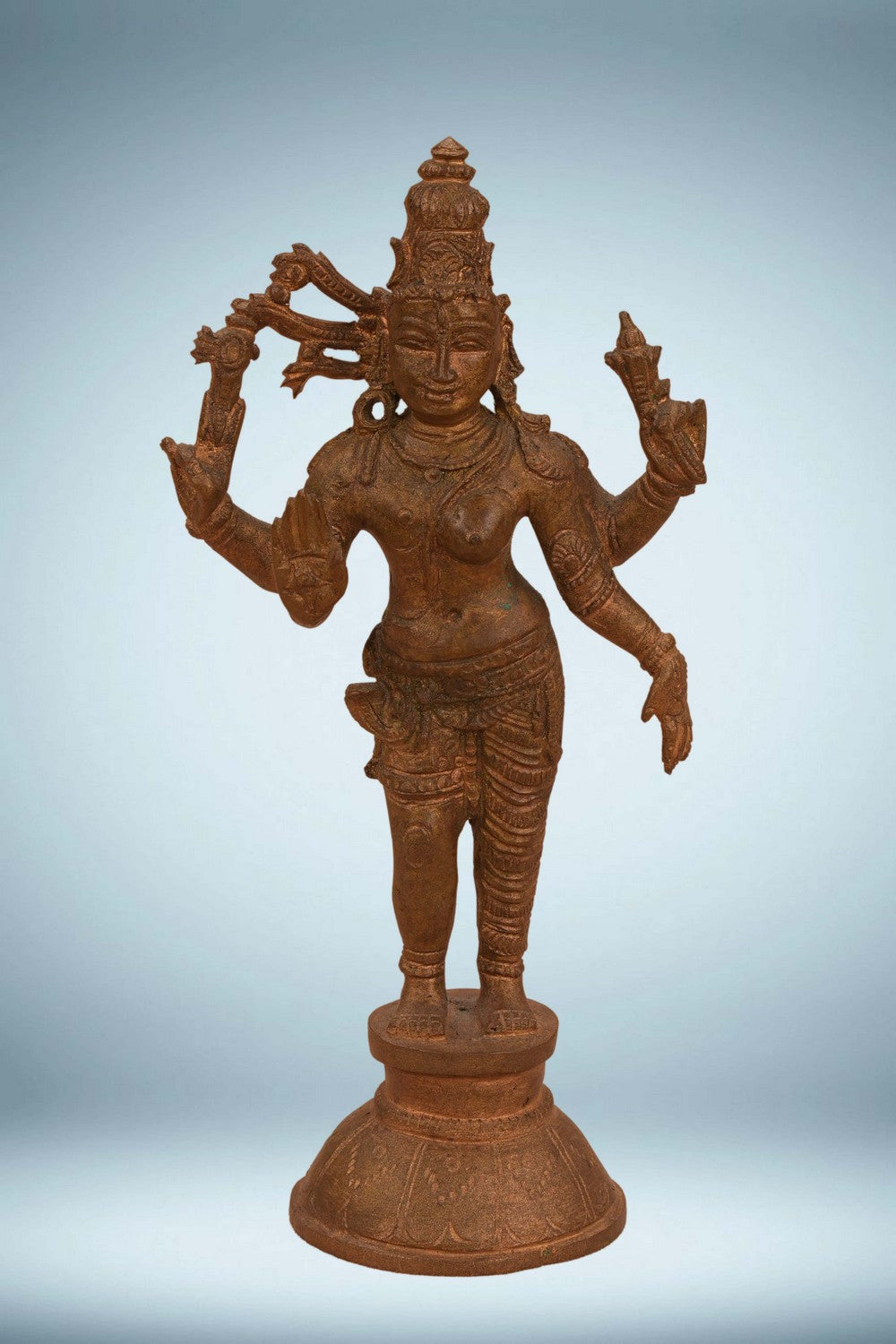 Image of A Bronze Ardhanarishvara