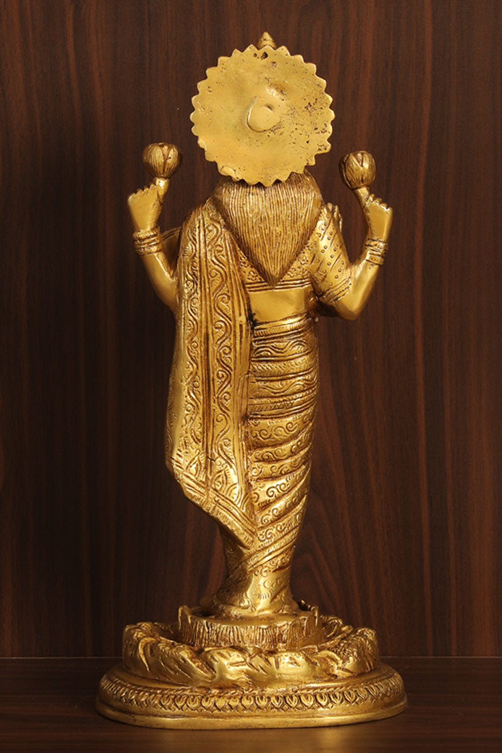 Brass Goddess Dhan Lakshmi Idol