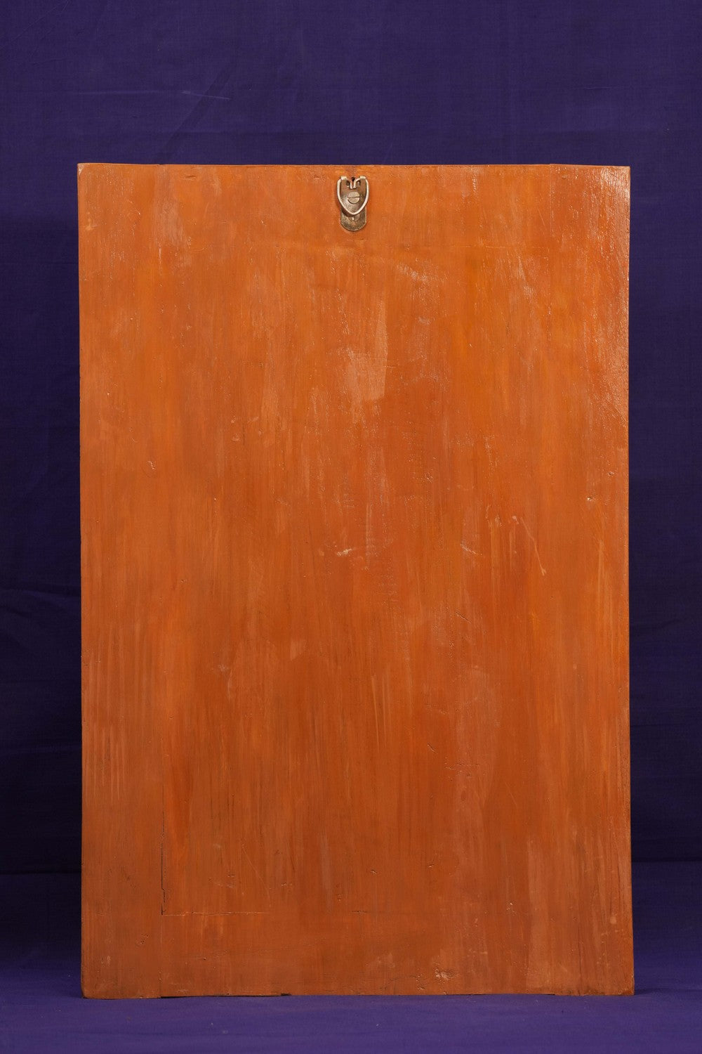 Image of Wooden Goddess Ganesh/Kartik Panel