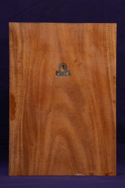 Image of Wooden Goddess Lakshmi Panel