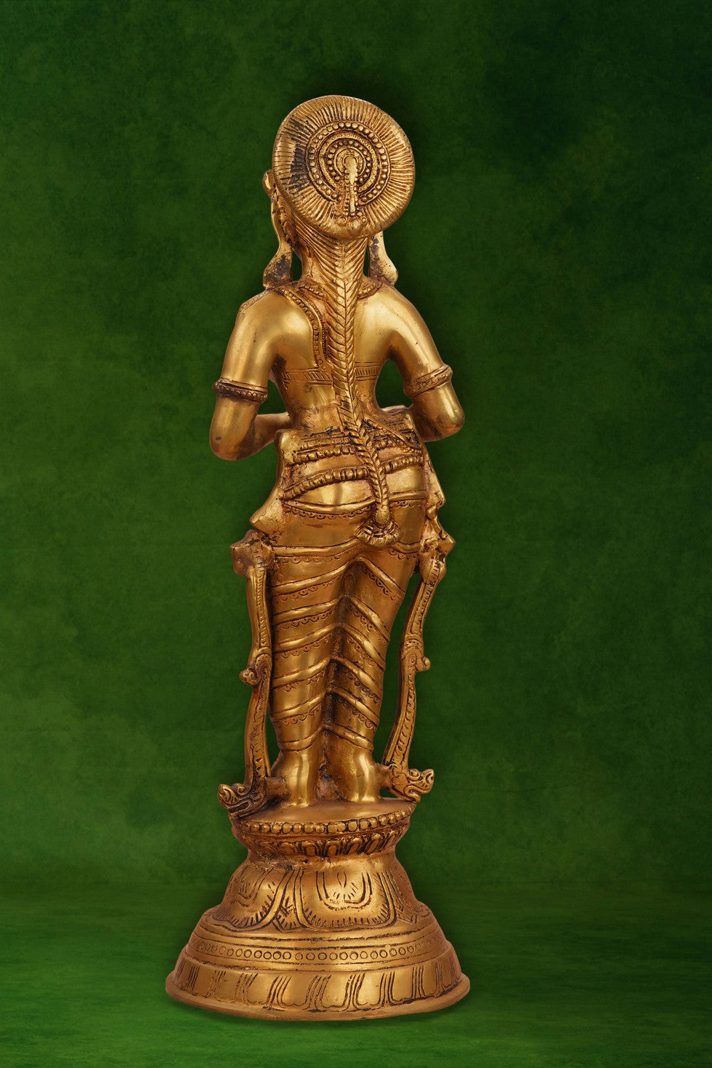 Image of Brass Namaste Statue