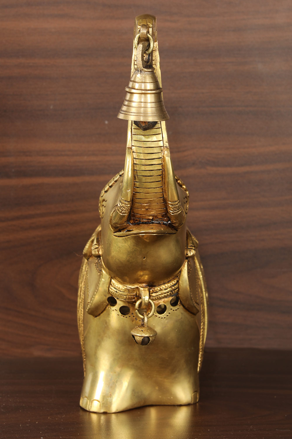 Image of A Unique Style Handcrafted Brass Elephant Idol