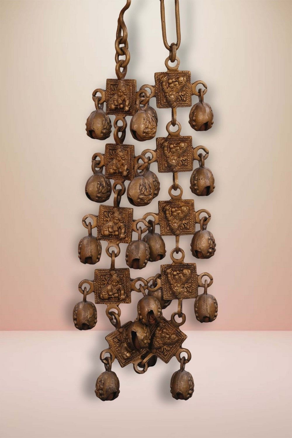 Image of Brass Bell Wall Hanging