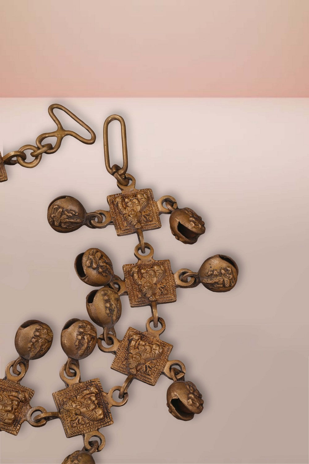 Image of Brass Bell Wall Hanging