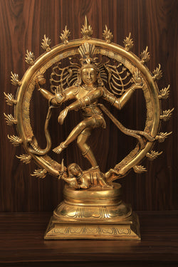 Collection of Brass Natraj Idol in a gallery layout