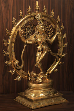 Collection of Brass Natraj Idol in a gallery layout