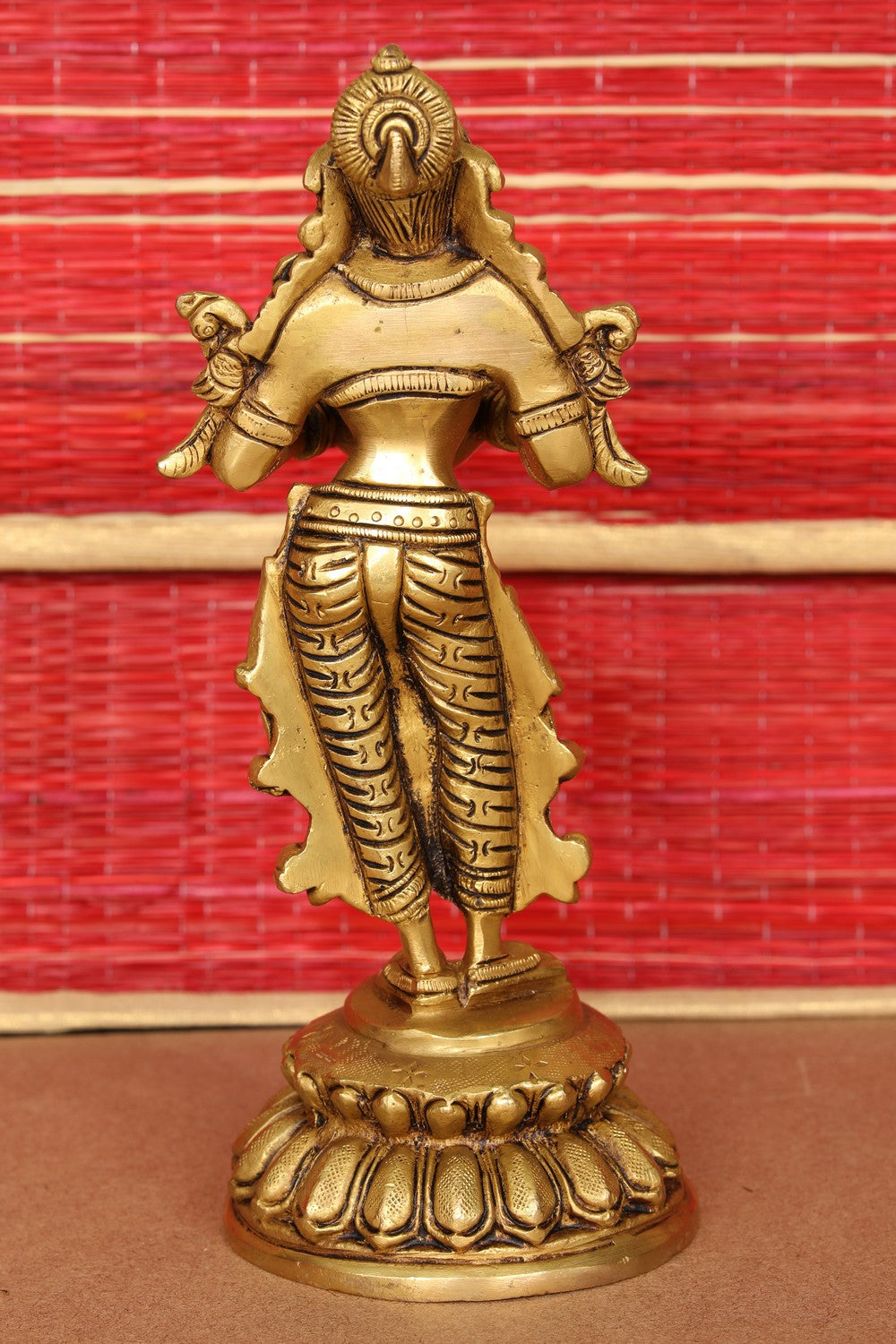 Image of Brass Hand-Carved Diya Lighting