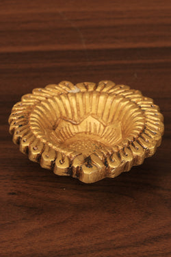 Collection of Antique Brass Pooja/Rituals Diya in a gallery layout