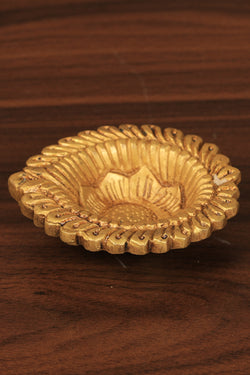 Collection of Antique Brass Pooja/Rituals Diya in a gallery layout